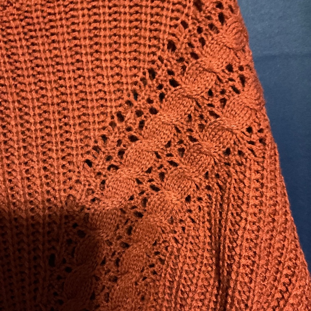 No Boundaries Rust Colored Sweater Size 2x. W49 - image 2